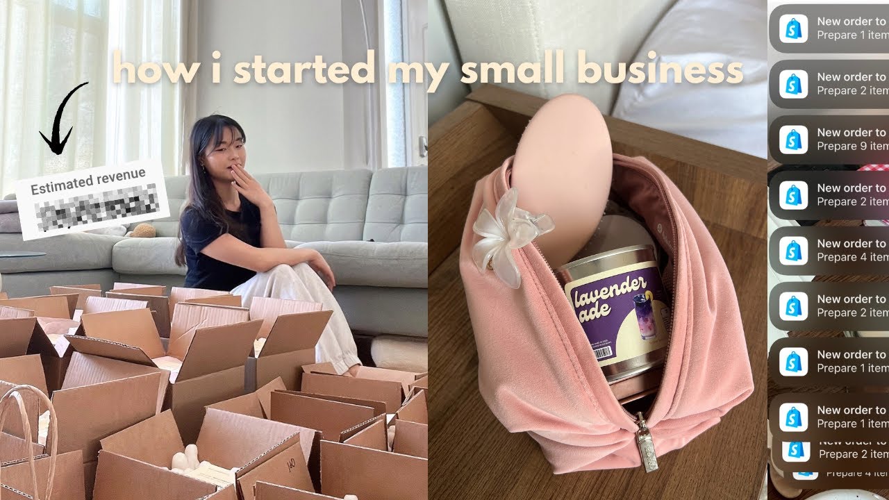 How I started my small business & grew it into a SUCCESSFUL brand (while having a full-time job)