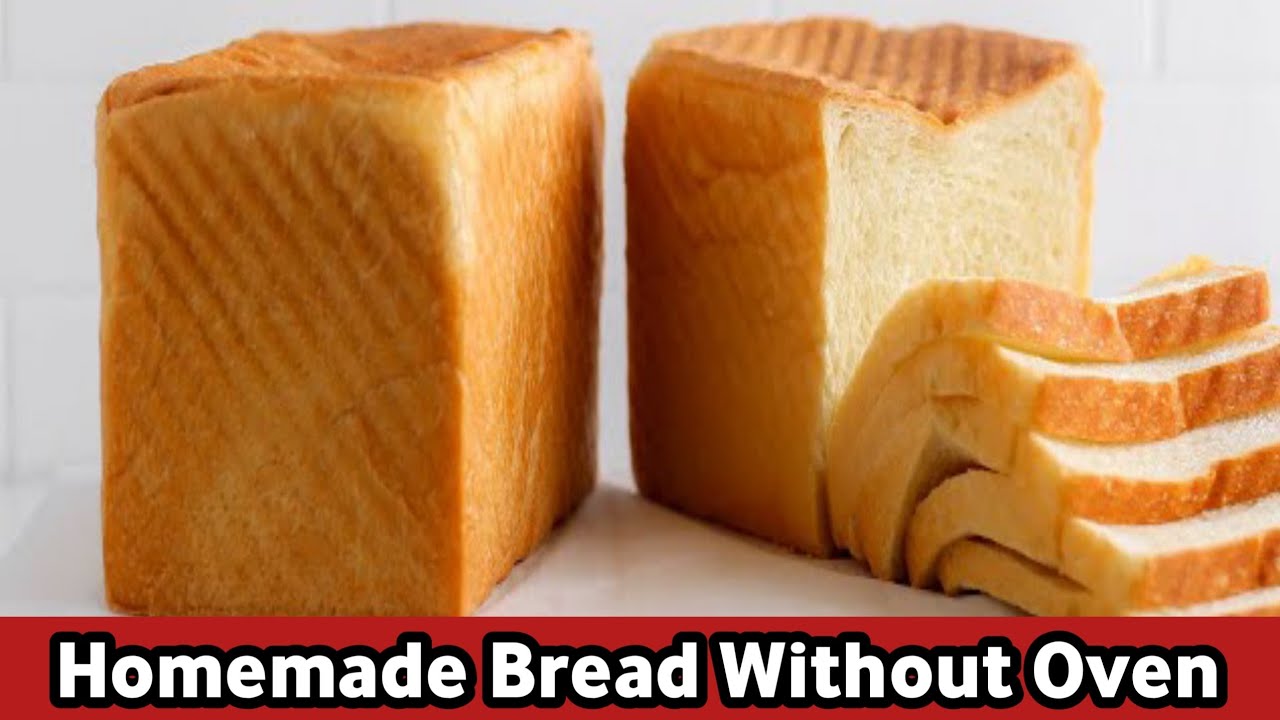 How to make Bread  at home without Oven | Homemade Bread Recipe 🍞 | Eggless Sandwich Bread Recipe