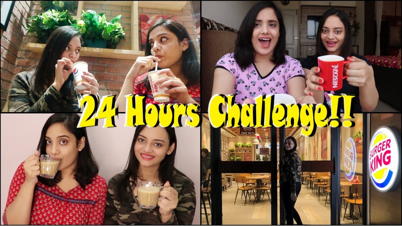 We only had LIQUID for 24 hours | 24 hours Challenge | Mishra Twins