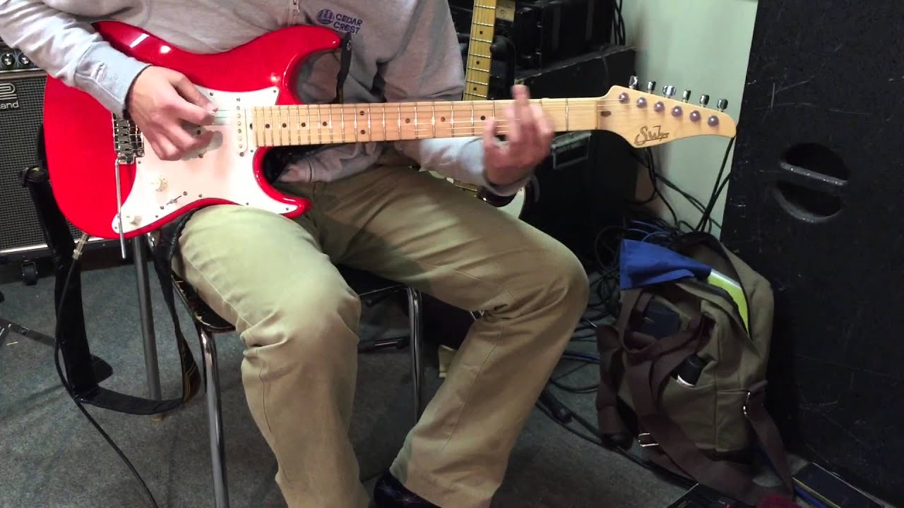 Test Suhr Standard Pro Fiesta Red