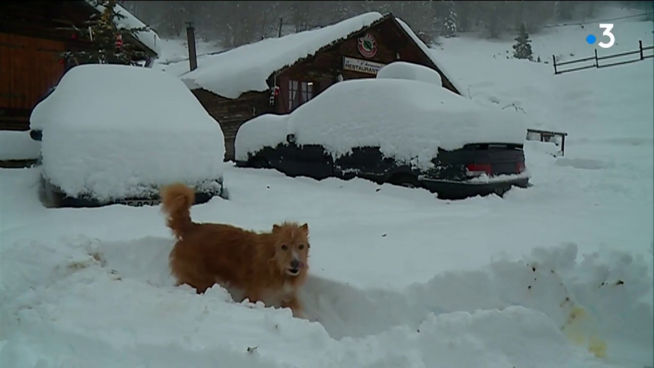 Pyrénées-Atlantiques : fortes chutes de neige et du vent sur les Pyrénées
