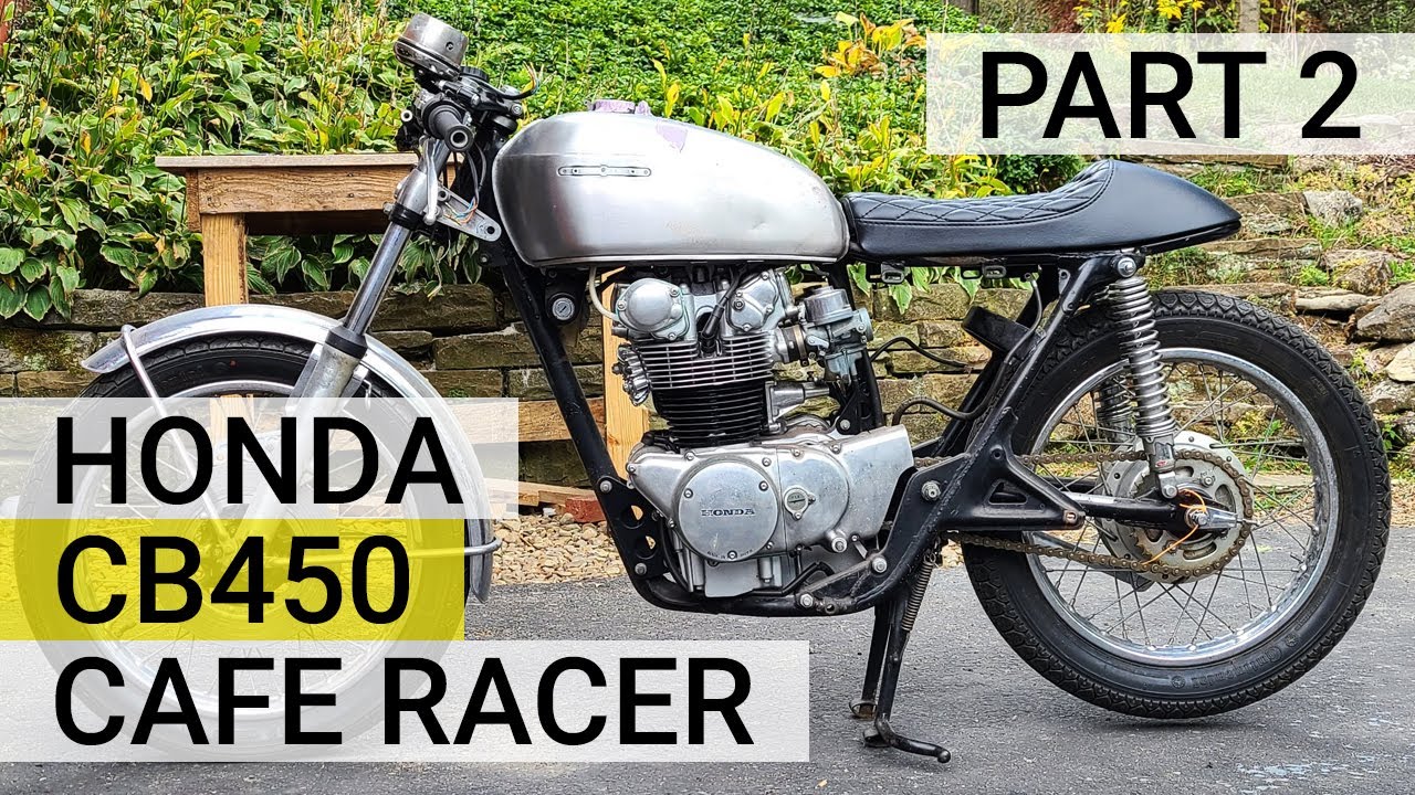 Frame Modifications - Honda CB450 - Cafe Racer - Part 2