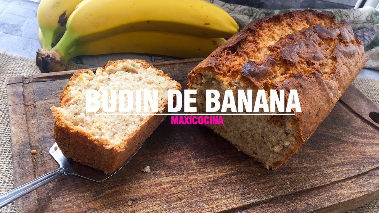 BUDIN DE BANANA SUPER ECONOMICO | Sin Manteca | Maxi Cocina