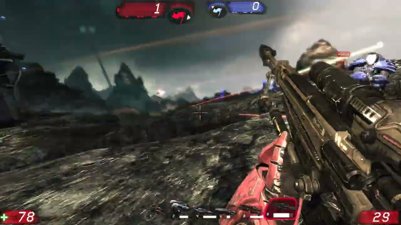 Unreal Tournament III Facing Worlds Gameplay