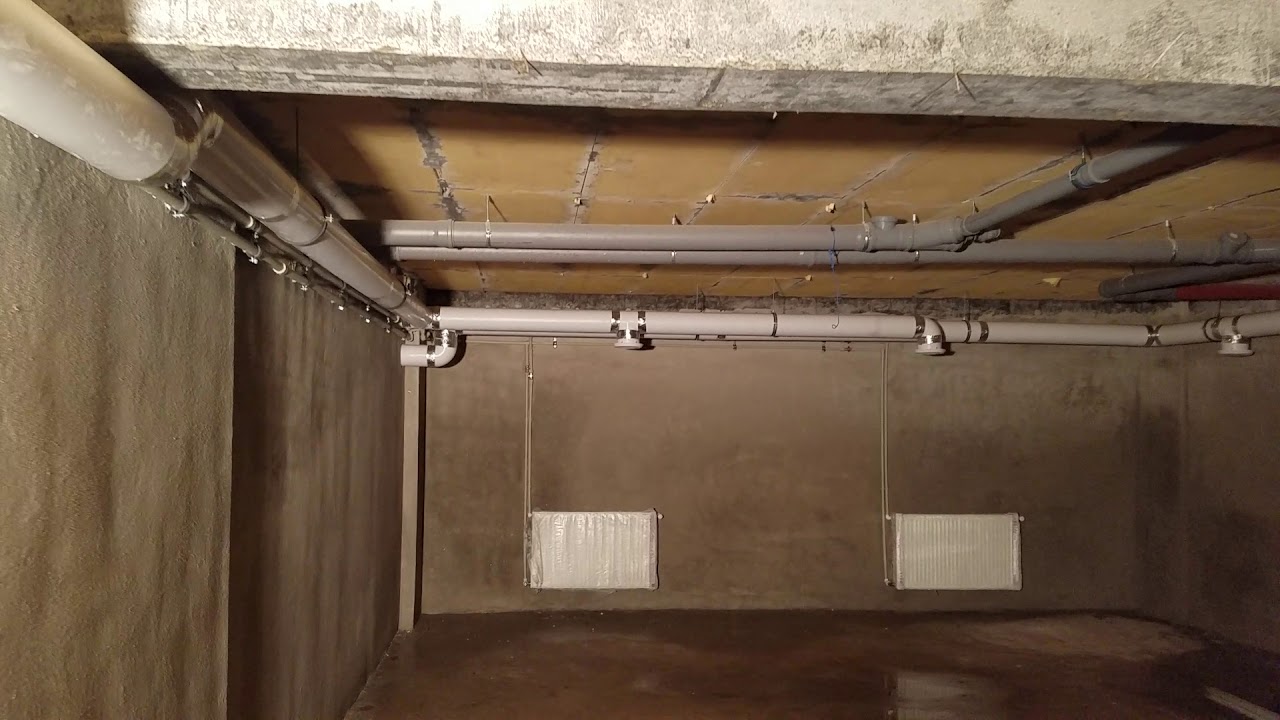 Montaj ventilatie in subsol Recuperator centralizat PRANA 340S