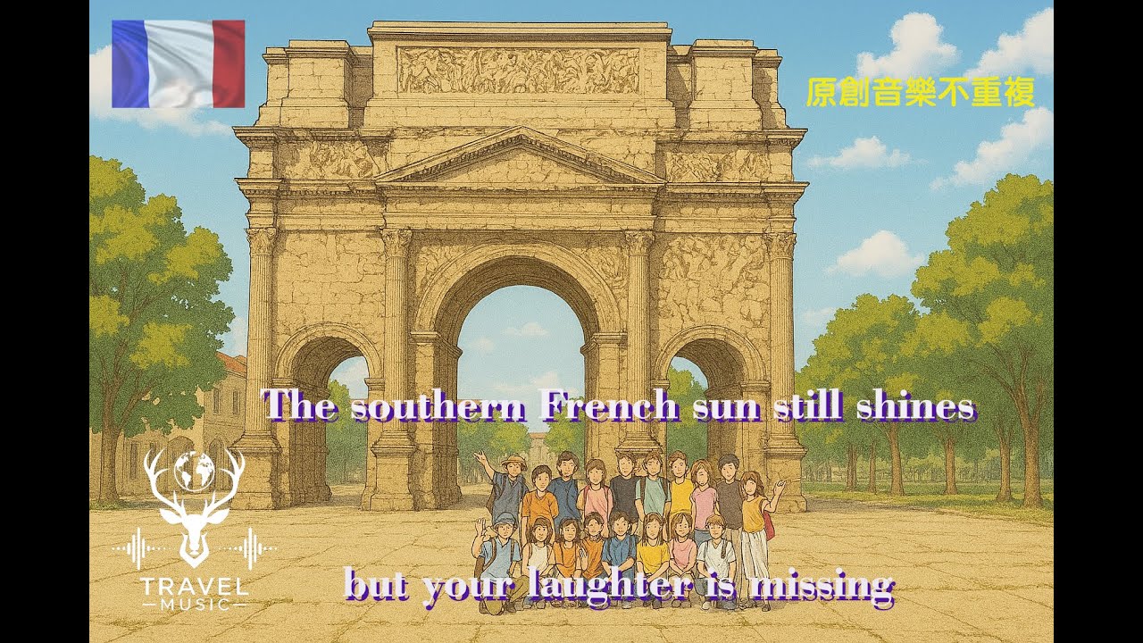 007-1【France】旋律像微風一樣流淌，讓靈魂在午後的寧靜中慢慢安頓下來Chill Songs Playlist/ study / work