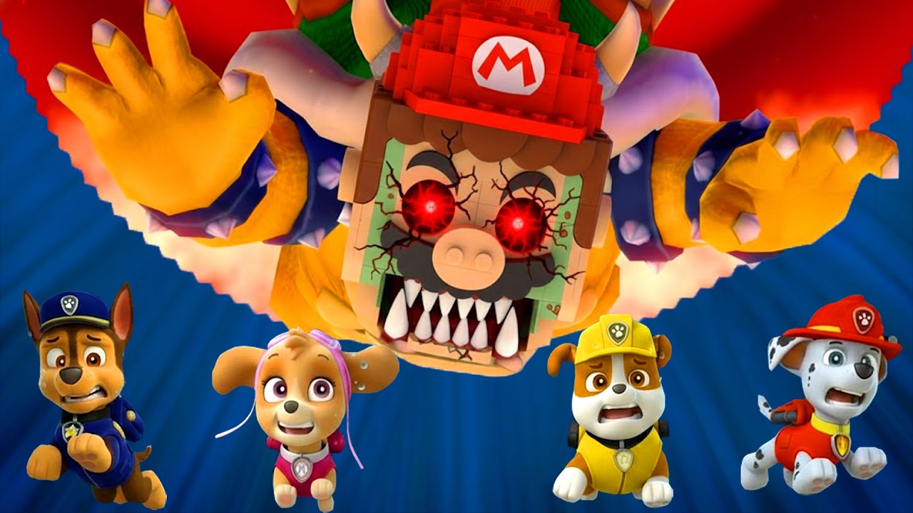 Mario Party 10 Only ONE Can Survive Chaos Castle! Chase vs Skye vs Rubble vs Marshall (MAX CPU)