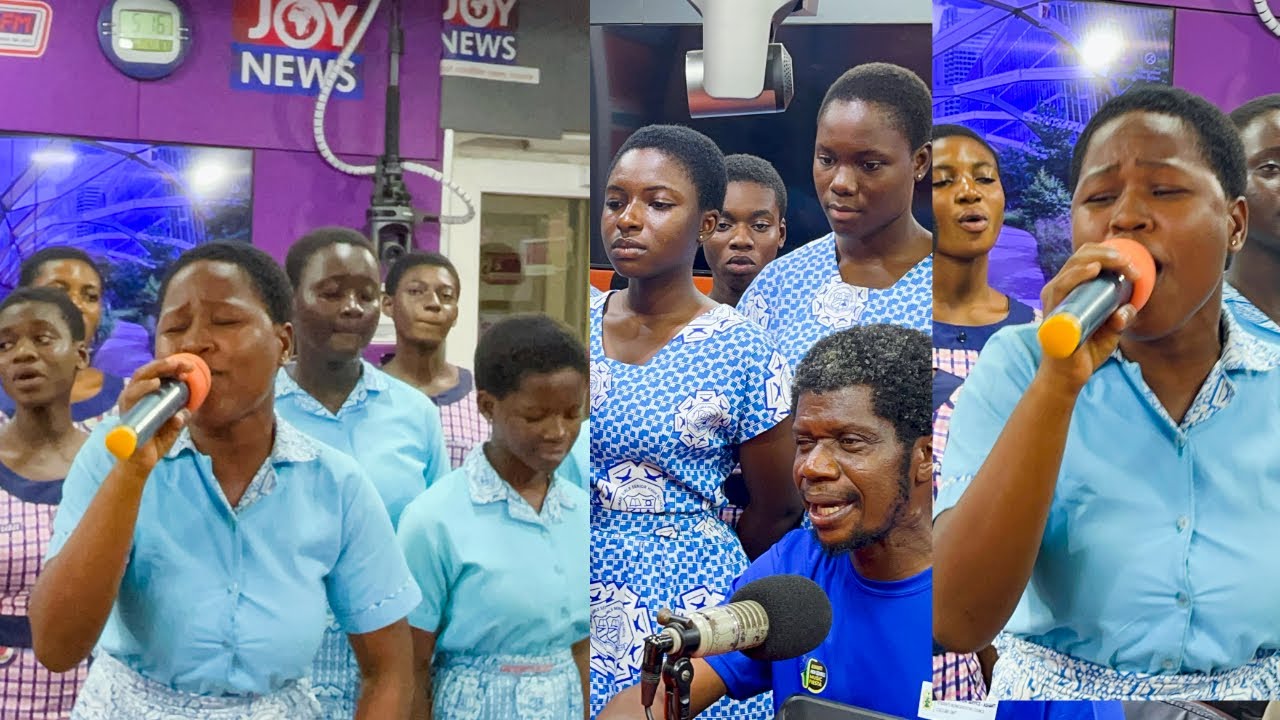 Kumasi Girls Senior High School Stormed LUV FM ahead of Ashanti Senior High Schools Music Fiesta.