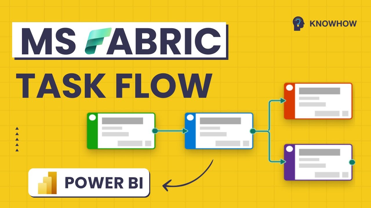 Microsoft Fabric Task Flow | How to Create & Manage Tasks in MS Fabric