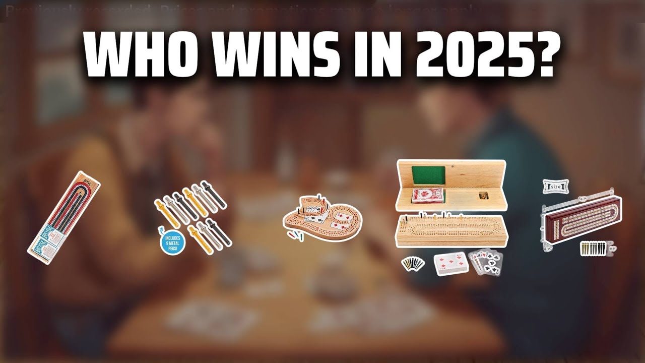 The Top 5 Best Cribbage Board in 2025 - Must Watch Before Buying!