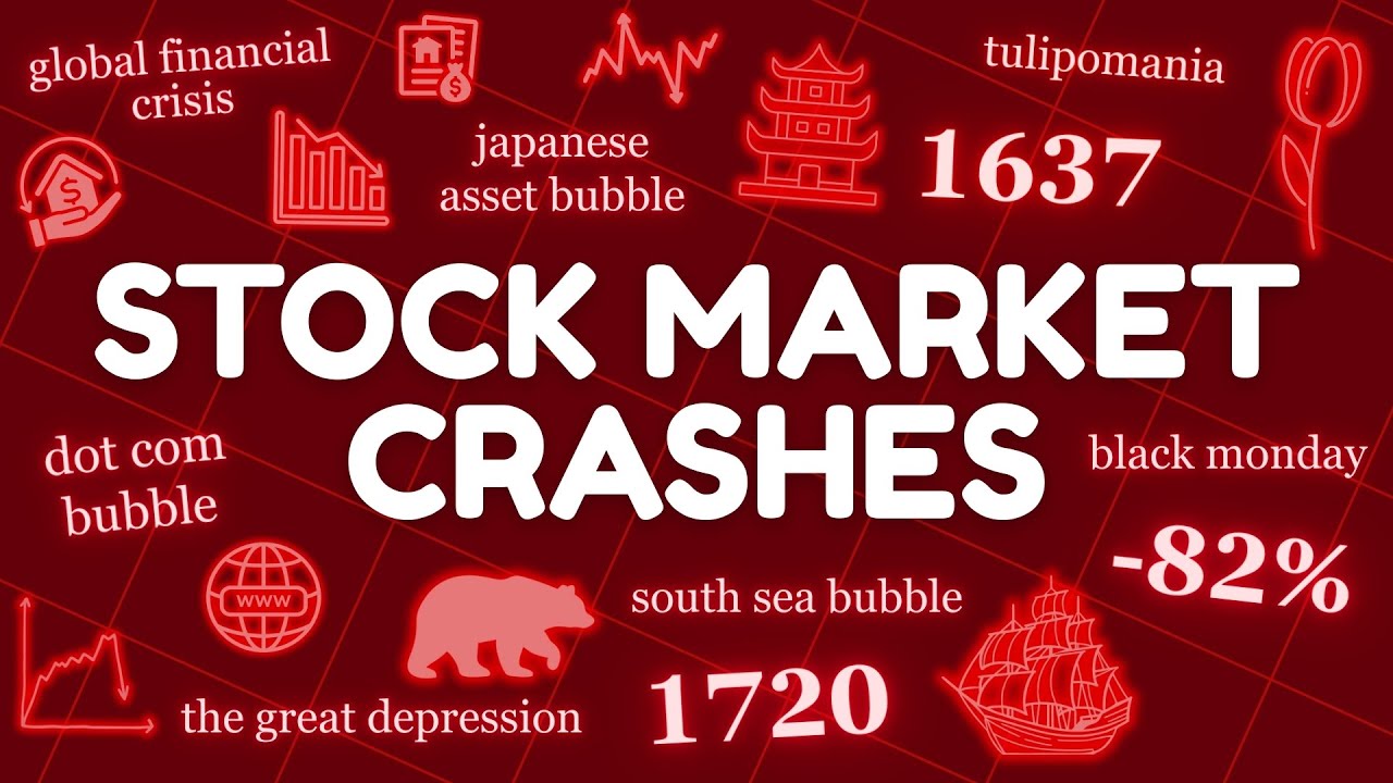 7 WORST MARKET CRASHES explained in 17 mins