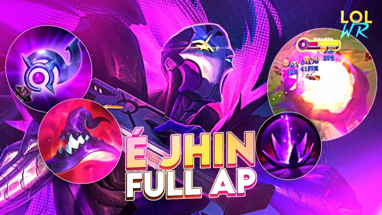 JHIN FULL AP - O FAMOSO JHIN BOMBA ATÔMICA | LoL Wild Rift