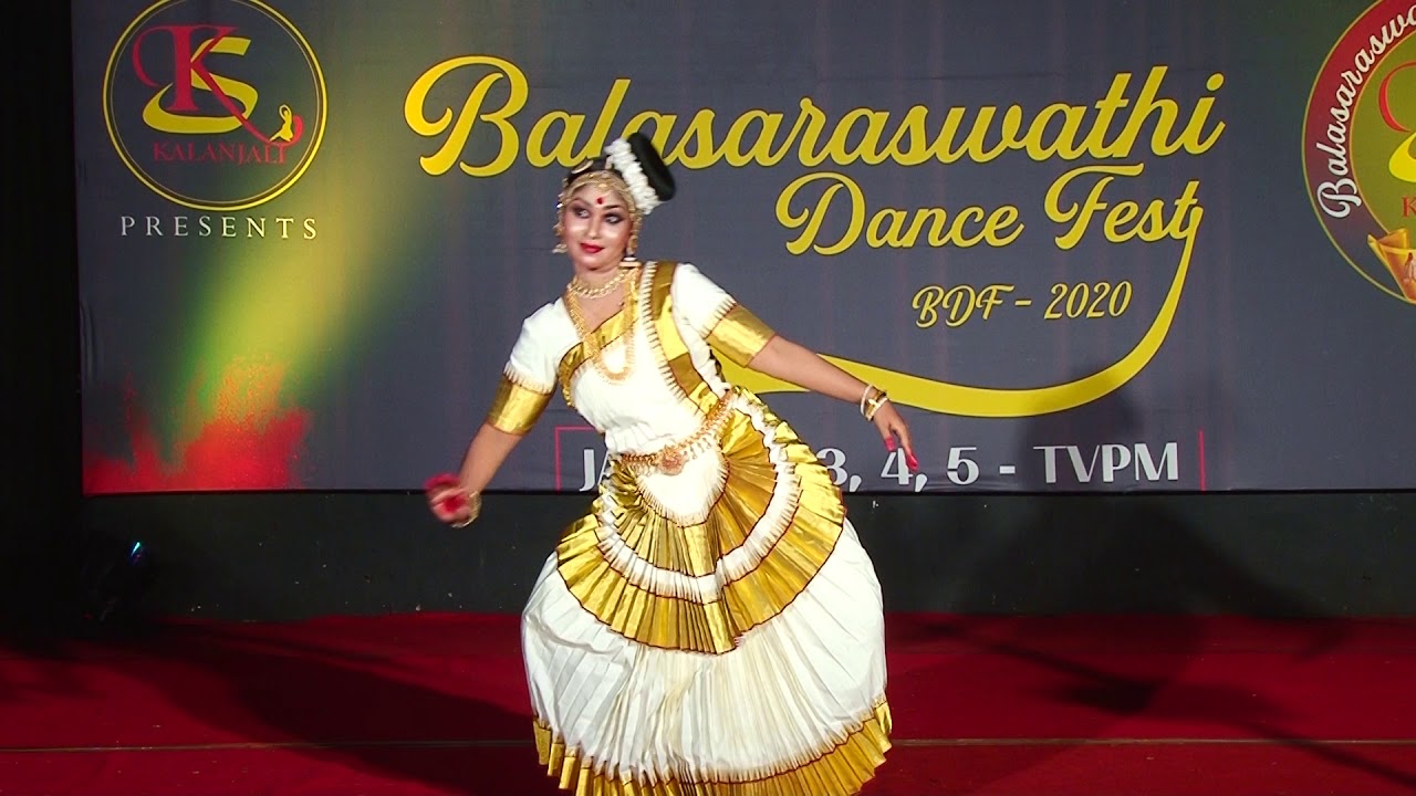 KALANJALI BALASARASWATHI DANCE FESTIVAL (BDF 2020) #mohiniyattam #kalamandalam JUBI