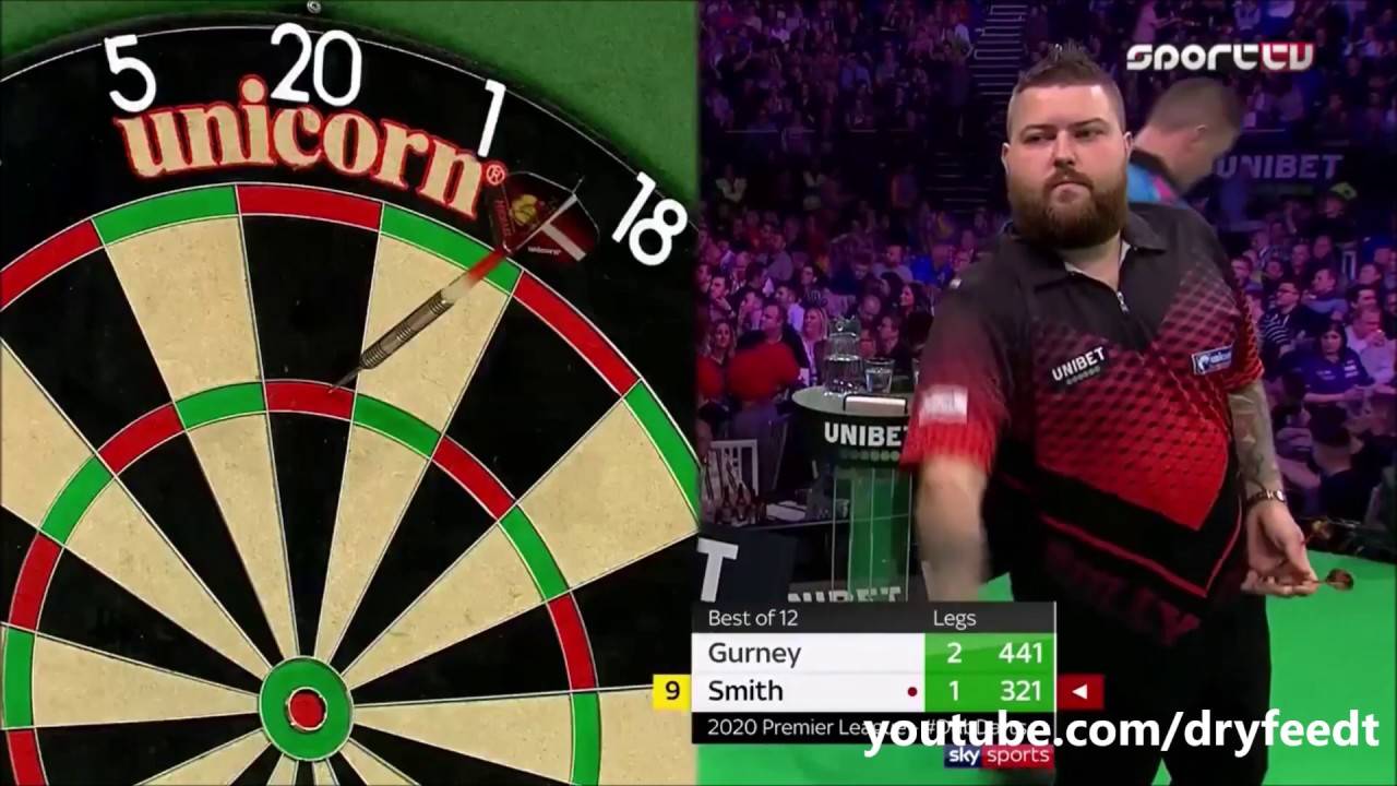 Michael Smith 9 darter/9 nyilas dob&aacute;sa - 2020 Premier League Darts, Dublin - 2020.02.27. (Hungarian)
