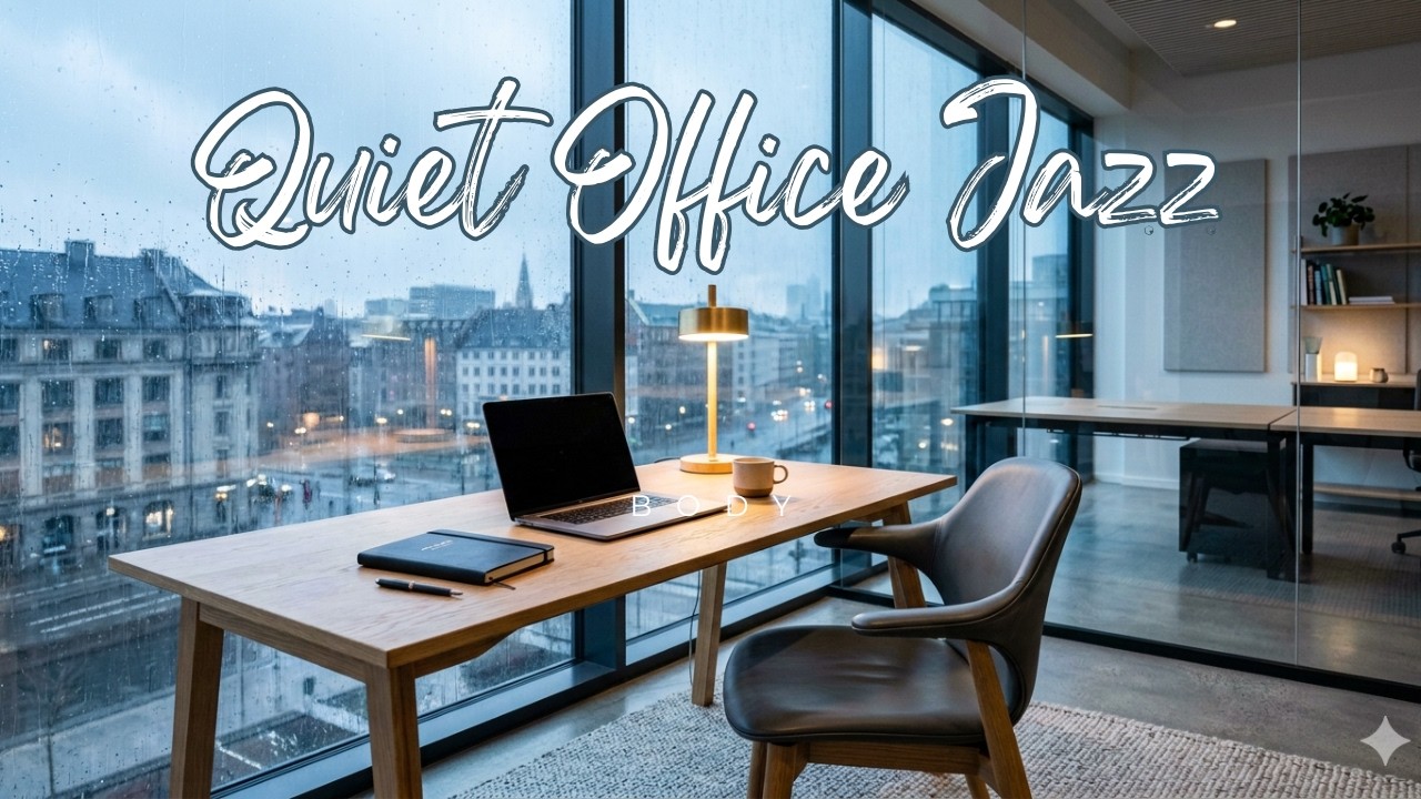 Quiet Office Jazz – Deep Focus Background Music for Work, Study, Writing & Remote Productivity