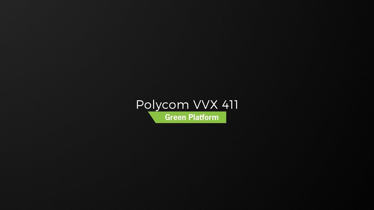 Polycom 411 - Full Training