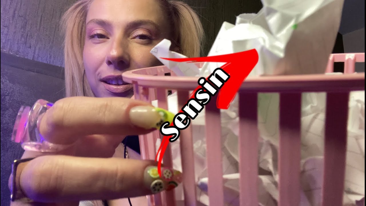 TERAPİ TADINDA OLUMLAMA ASMR✨ZİHNİNİ TOPARLIYORUM🧠#papersounds #asmr
