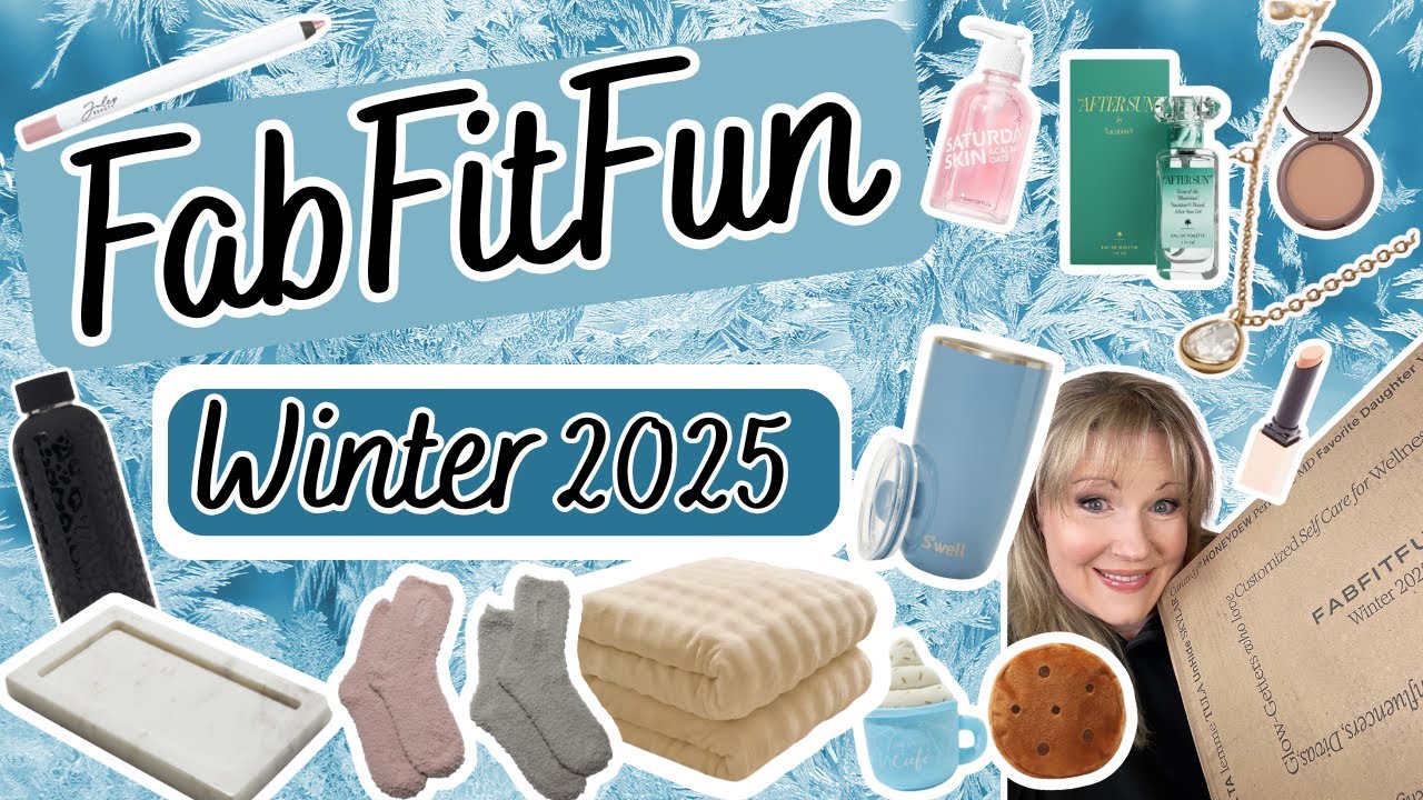 FabFitFun Зима 2025 С ДОПОЛНЕНИЯМИ/ ОТЛИЧНЫМИ РОЖДЕСТВЕНСКИМИ ПОДАРКАМИ!