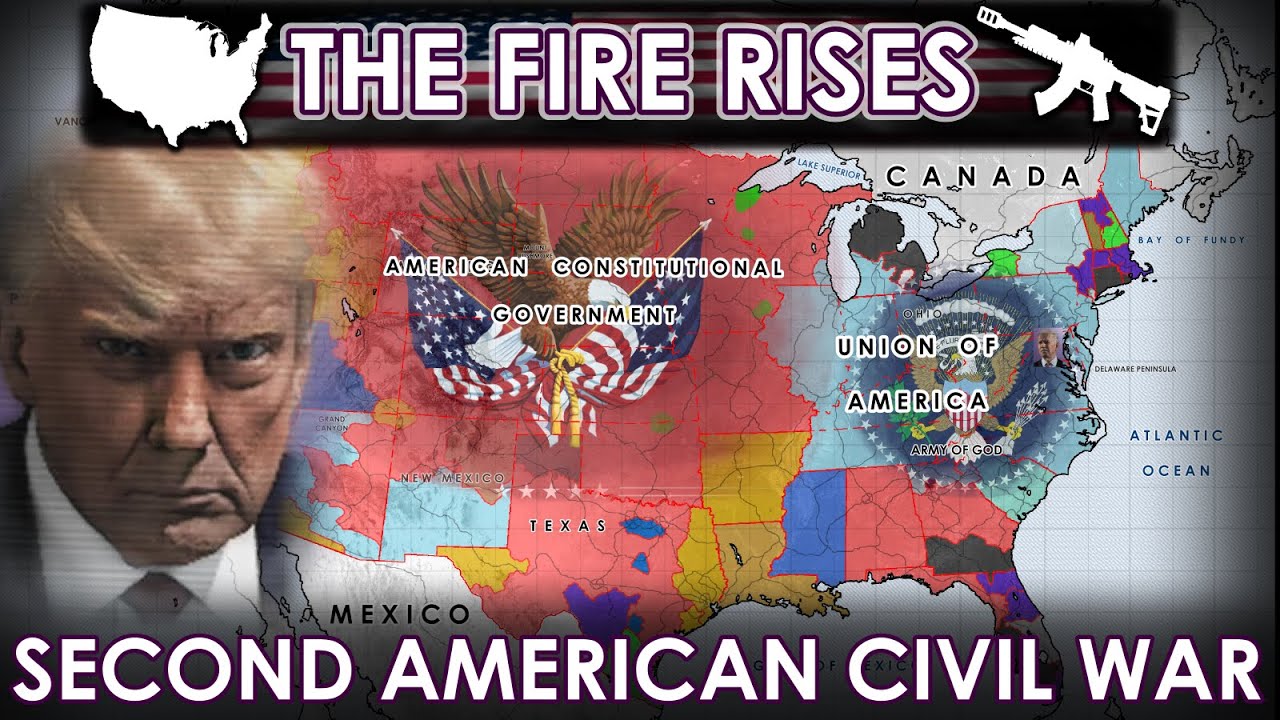 HOI4 The Fire Rises: SECOND AMERICAN CIVIL WAR (2020 - 2026)
