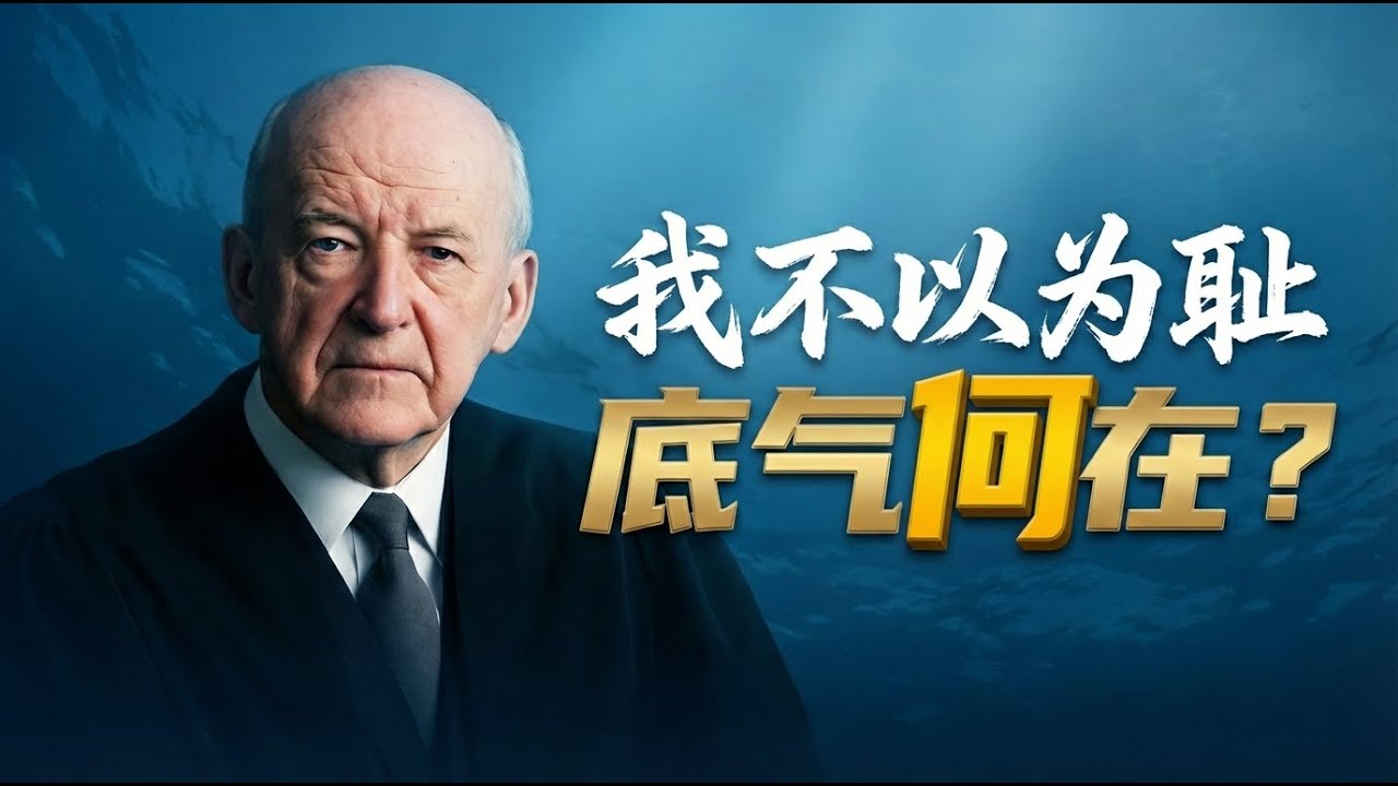 我不以为耻 | 人生的底气从何而来？| 听钟马田为你拆解战胜恐惧的唯一武器