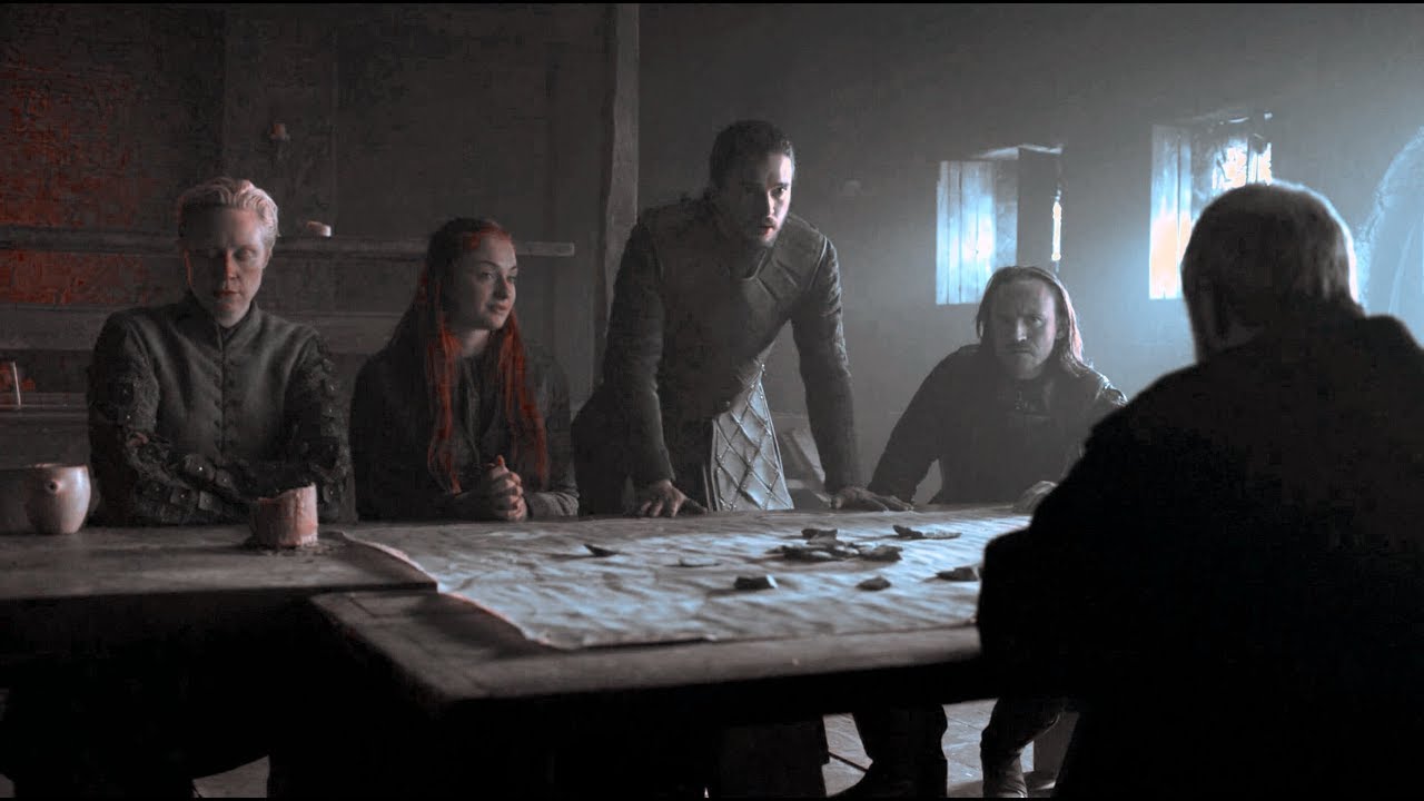 Jon & Sansa discuss Battle Plans to retake Winterfell | Game of Thrones: 6x05 | HD 1080p
