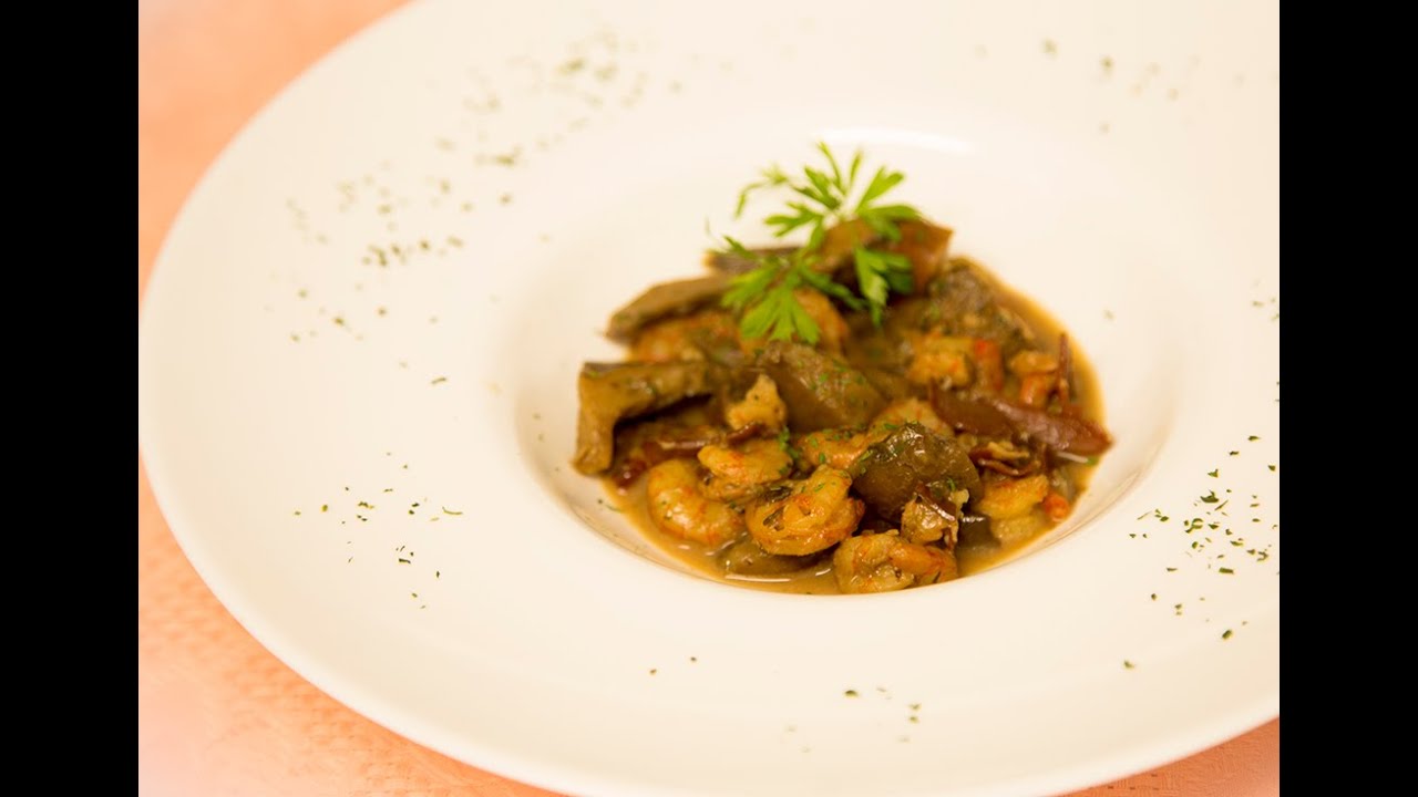 C&oacute;mo hacer N&Iacute;SCALOS  o Rovellones con gambas. RECETA F&Aacute;CIL.