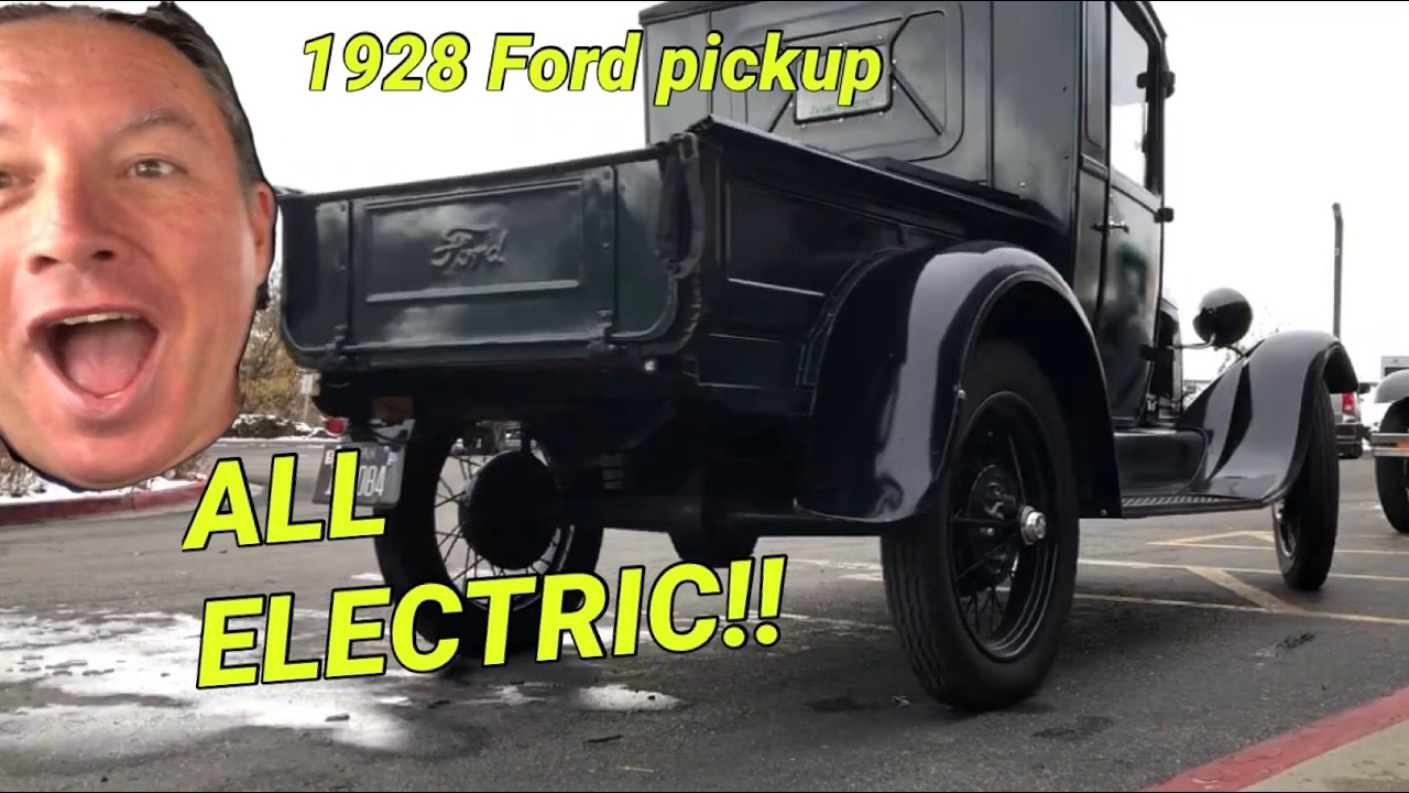 The Ford Model E - 1928 Ford Model A pickup all-electric EV bolt-in conversion. Then I drove it!