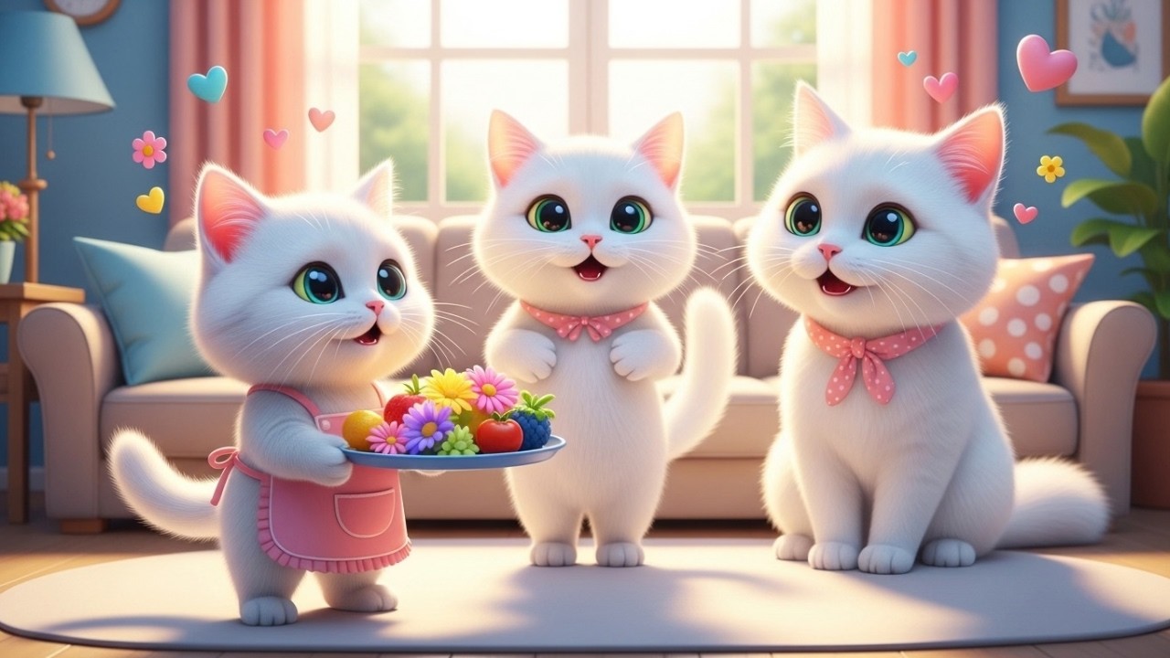 “Kitten’s Sweet Women’s Day Surprise for Mama Cat & Grandma Cat” 🌸🐱