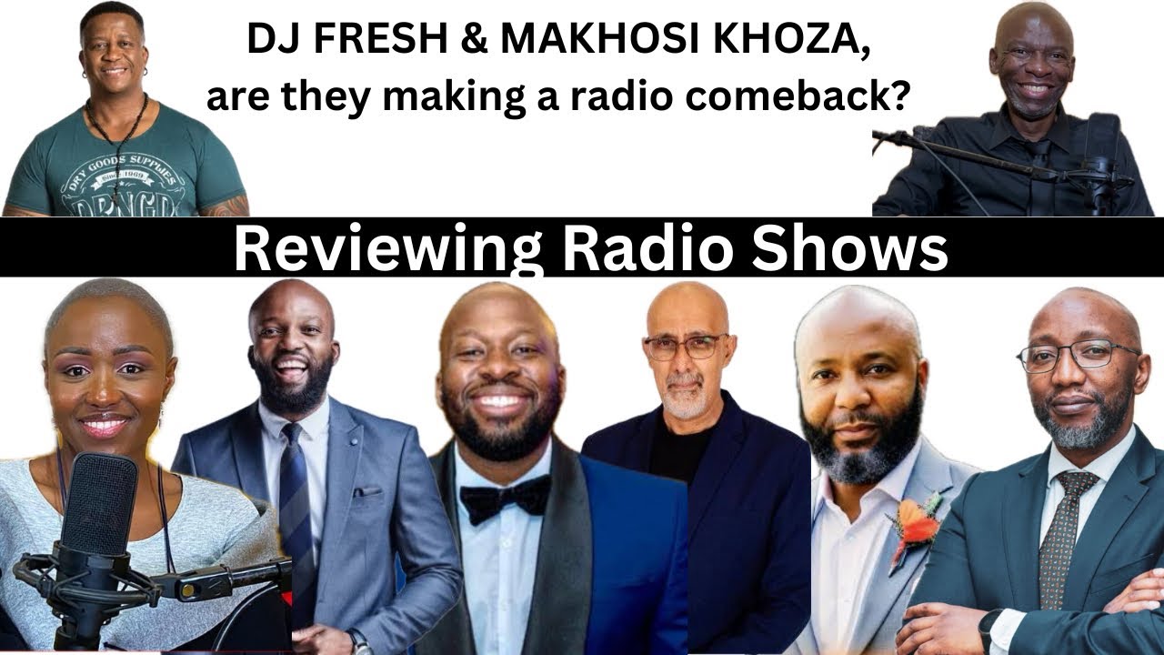 Radio Shows Review: Clement Manyathela, Nco Dube, Thembeka Zondo, Bongani Mtolo, Thulasizwe Simelane