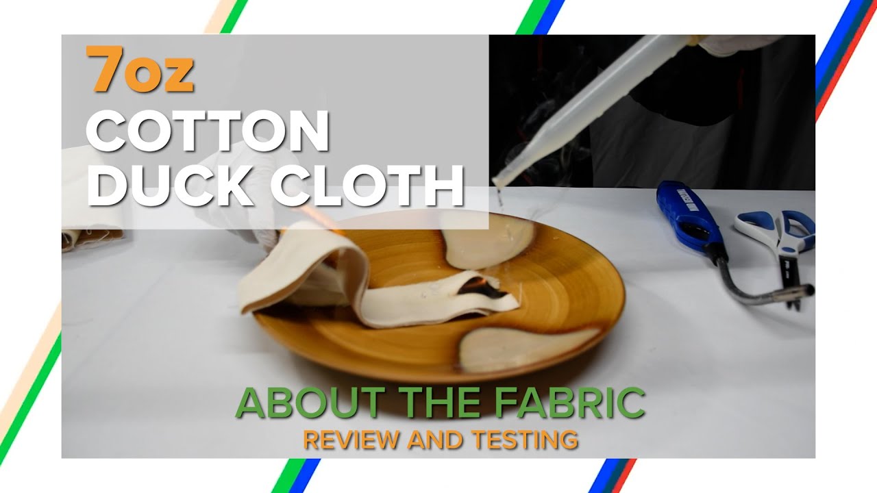 Discover the Intricate Properties of 7oz Cotton Duck Cloth