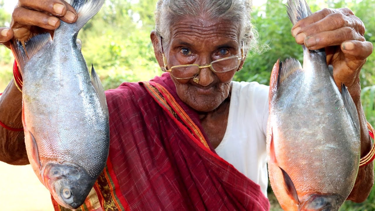 Grandma Cooking Yummy fish Fry Recipe | Fish Fry Indian Style | Fish Recipes |
