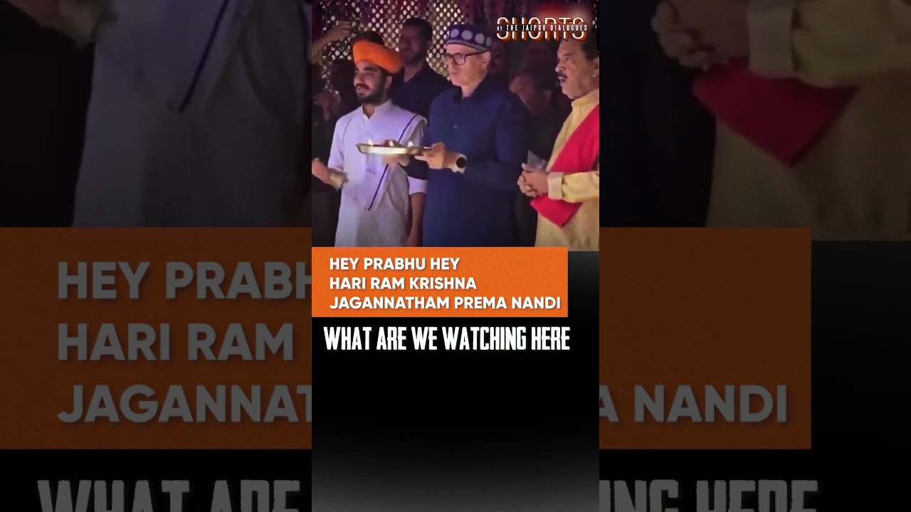 Omar Abdullah Seen Doing Aarti #shorts