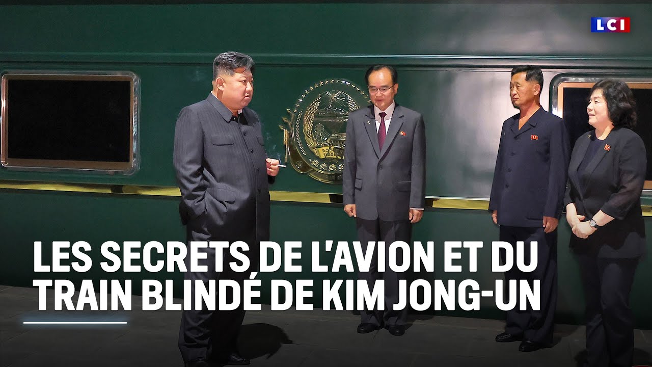 Les secrets de l'avion et du train blindé de Kim Jong-un｜LCI