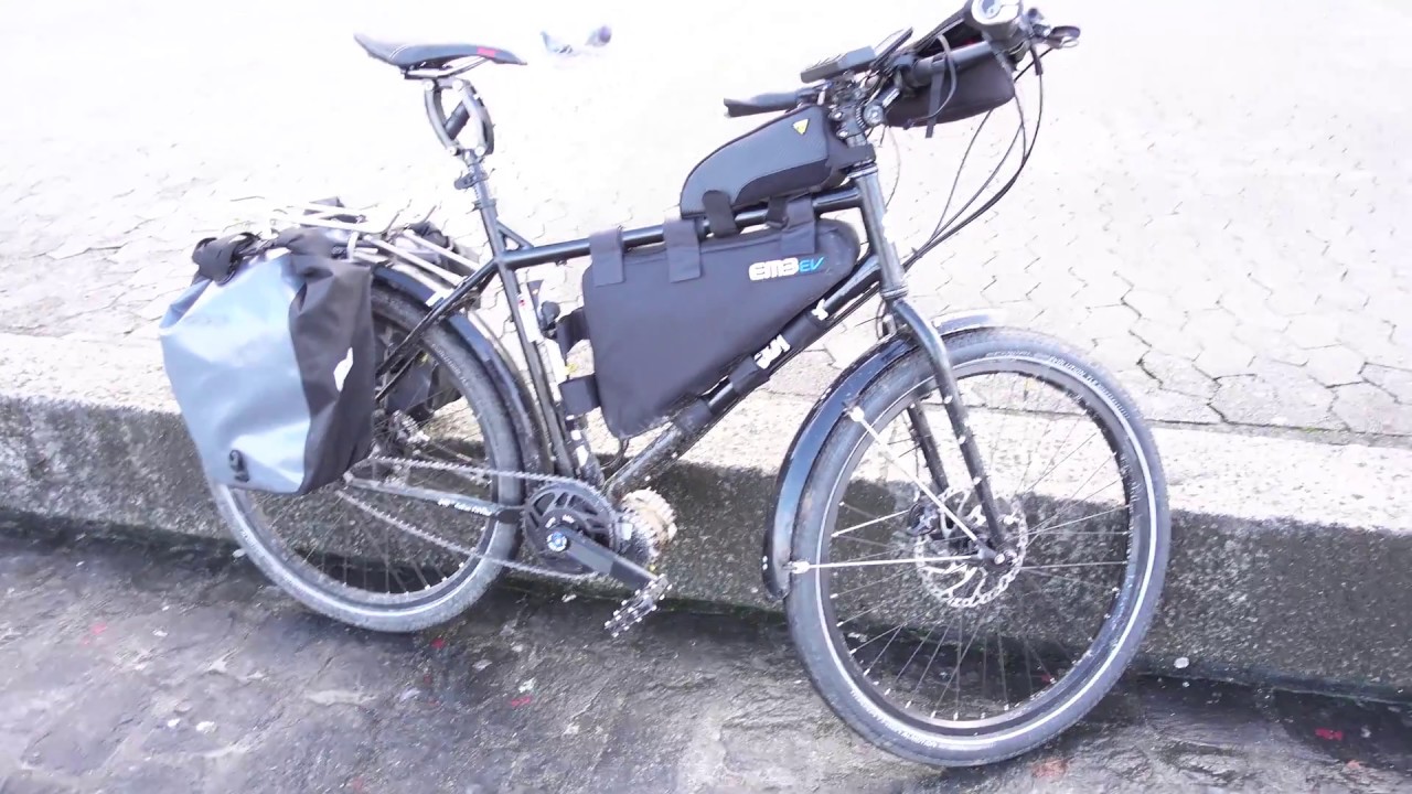 E-Bike touring 214km in a day!