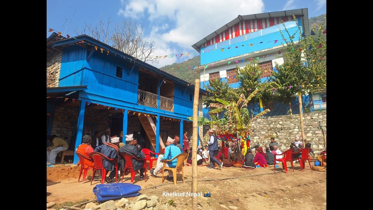बाग्लुङ बडिगाड ५ ग्वालीचौर पन्चेबाजामा रमाइलो नृत्य .... 2082