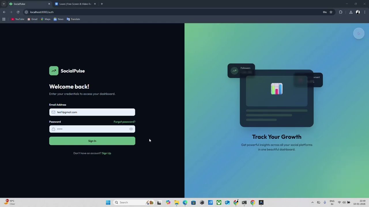 SocialPulse(A social media analytics project) 