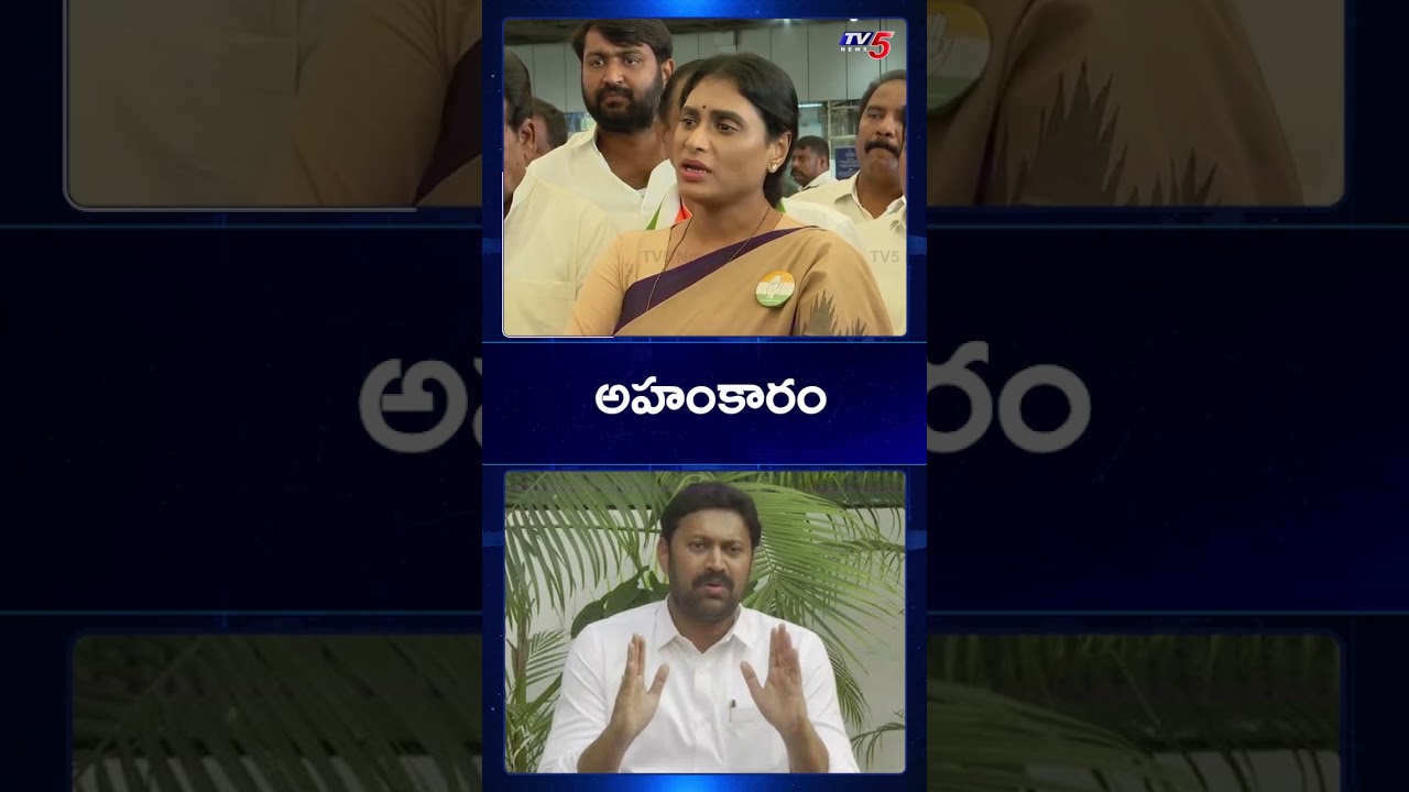 APPCC Chief YS Sharmila Reddy Reaction on YS Avinash Reddy Comments || TV5 News