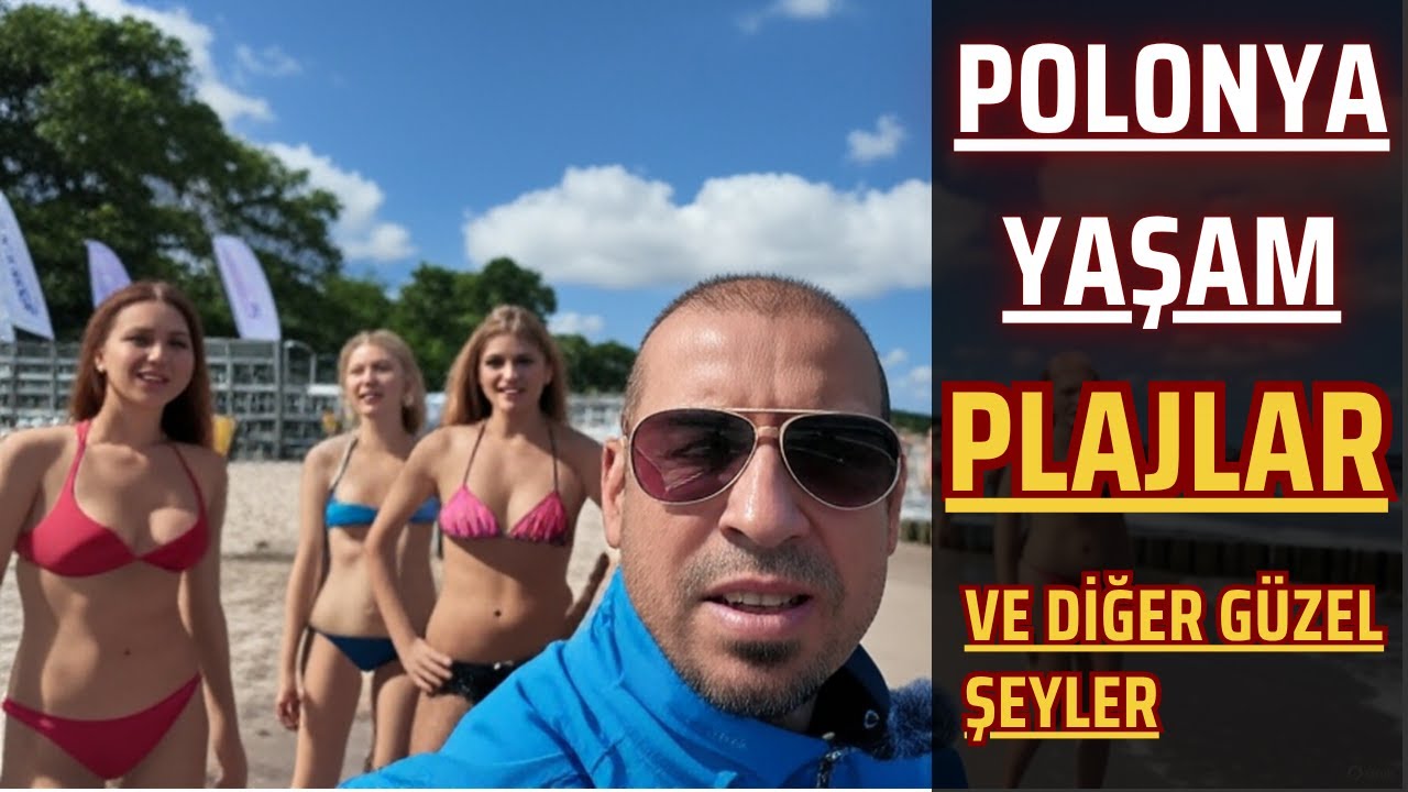 Kolobrzeg- GECE Hayatı ve GÜNDÜZ Plajlar | POLONYA | Lehçe Öğreniyorum