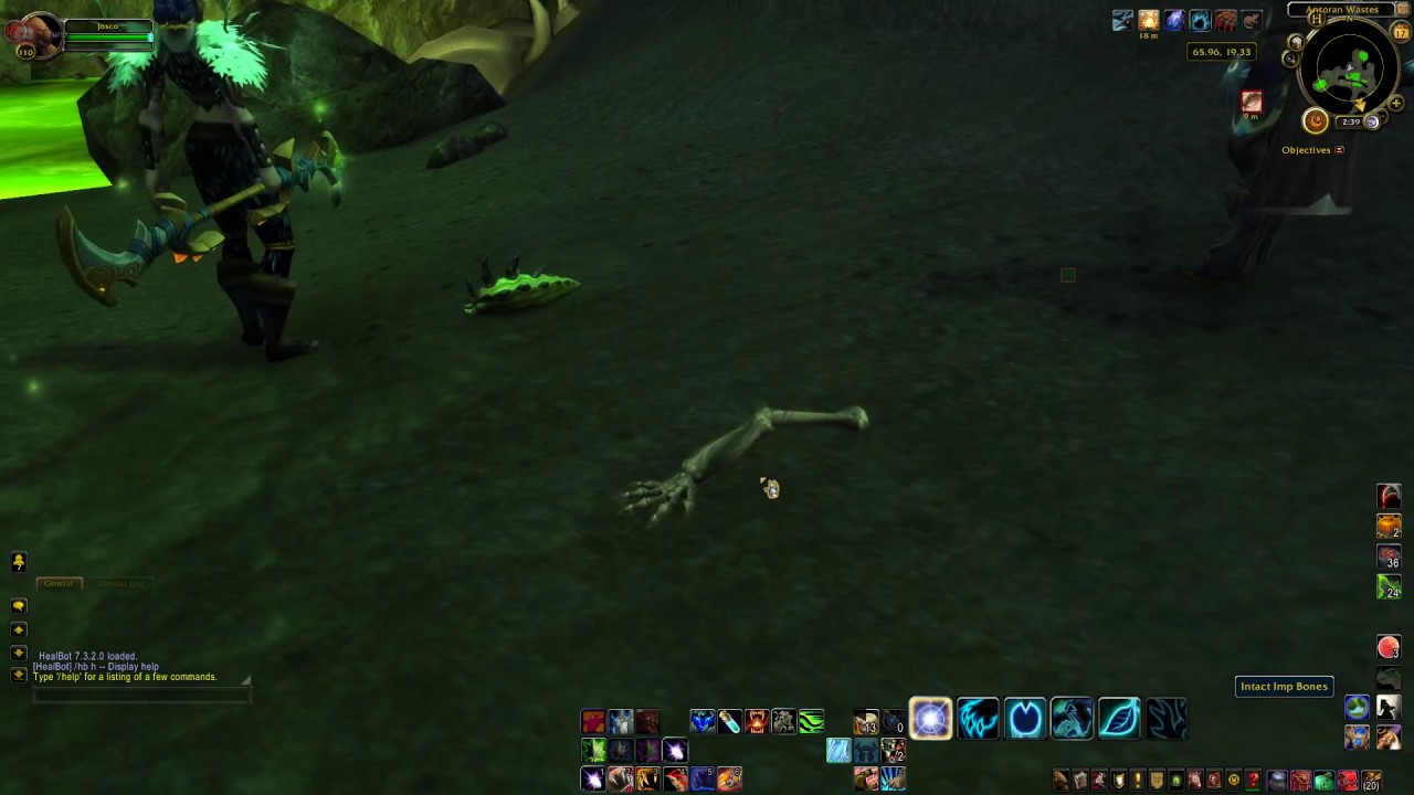 The Many-Faced devourer - Visual Imp bones location