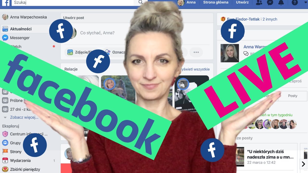 Jak zrobić LIVE na Facebooku na komputerze? - LIVE PRODUCER