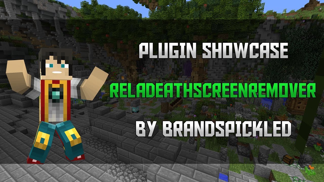 Minecraft Plugin Showcase - RelaDeathScreenRemover