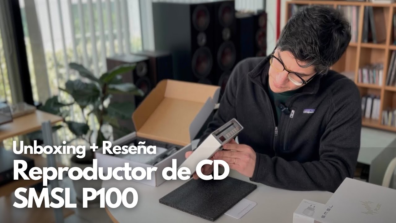 Un vistazo al reproductor de CD PL100 de SMSL