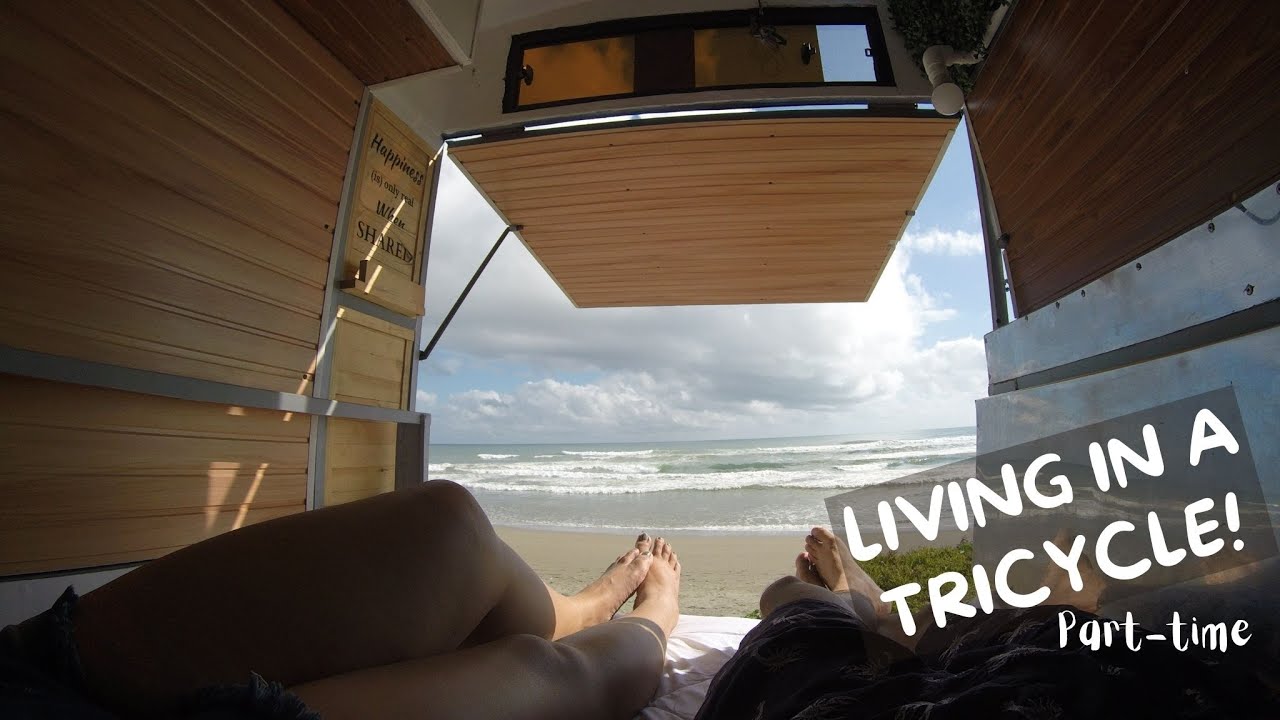 Living in a TRICYCLE | First Night | Silent Vibe Vlog [Tricycle Diaries Ep. 1]