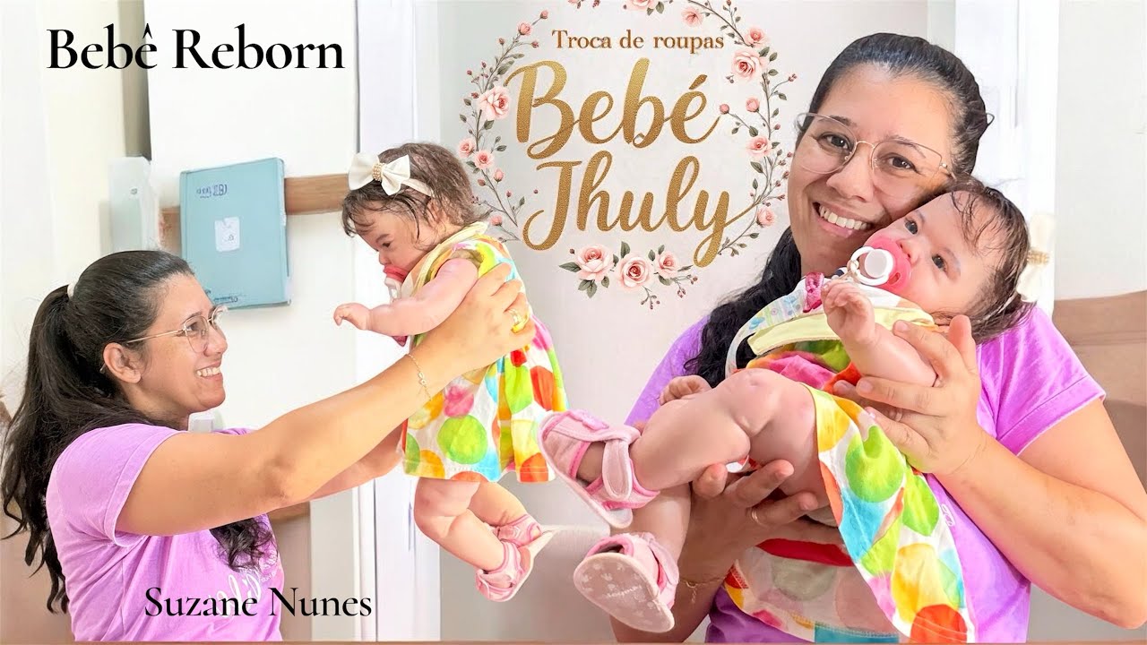 Bebê Reborn Jhuly 💕 Resolvi Trocar a Roupinha Dela assista até o fim🥰