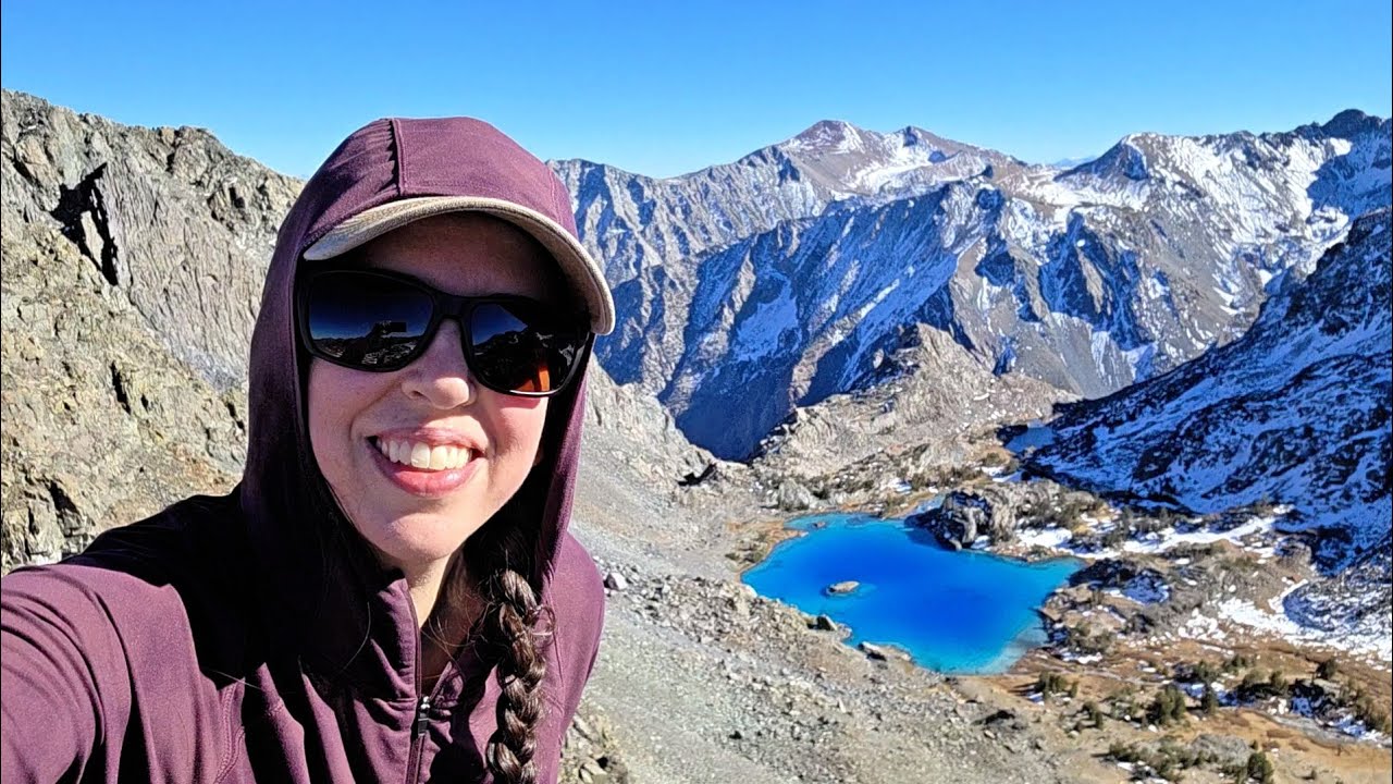 The Bluest Lake! | Our First Time Backpacking in November