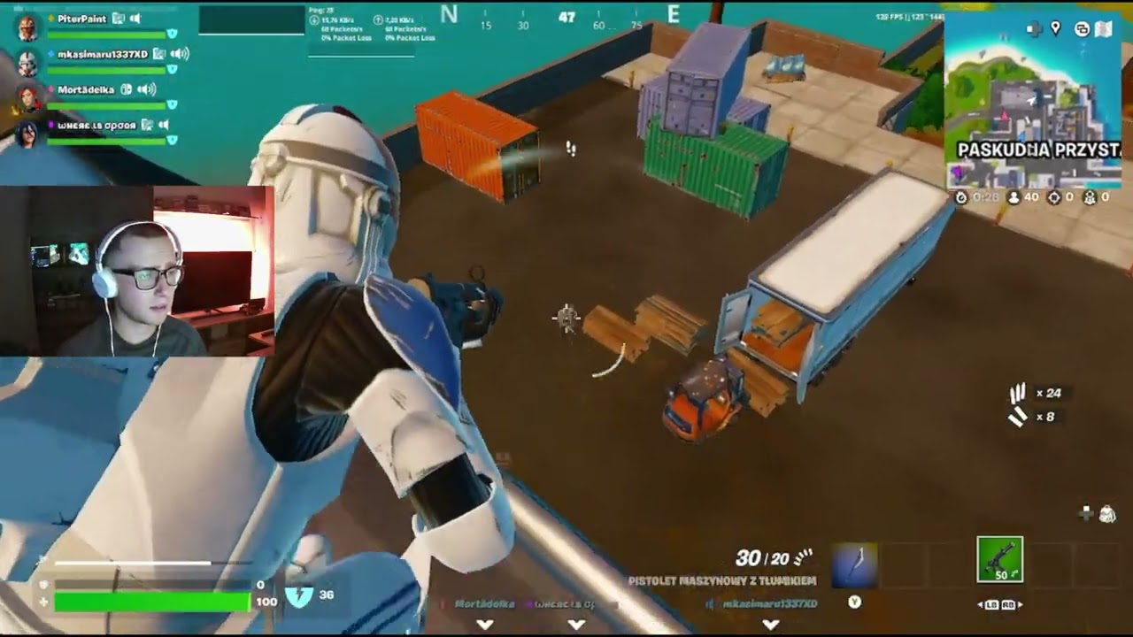Kr&oacute;lewskie Zwycięstwo v620 | Fortnite | Reaktywacja | 22.05.2025 @sanszi_