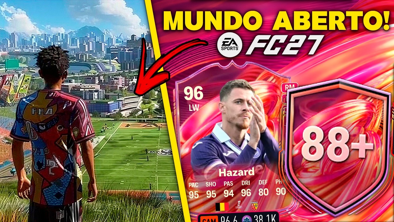 FC 26 | DME'S DE HOJE + MODO MUNDO ABERTO REVELADO EA FC 27