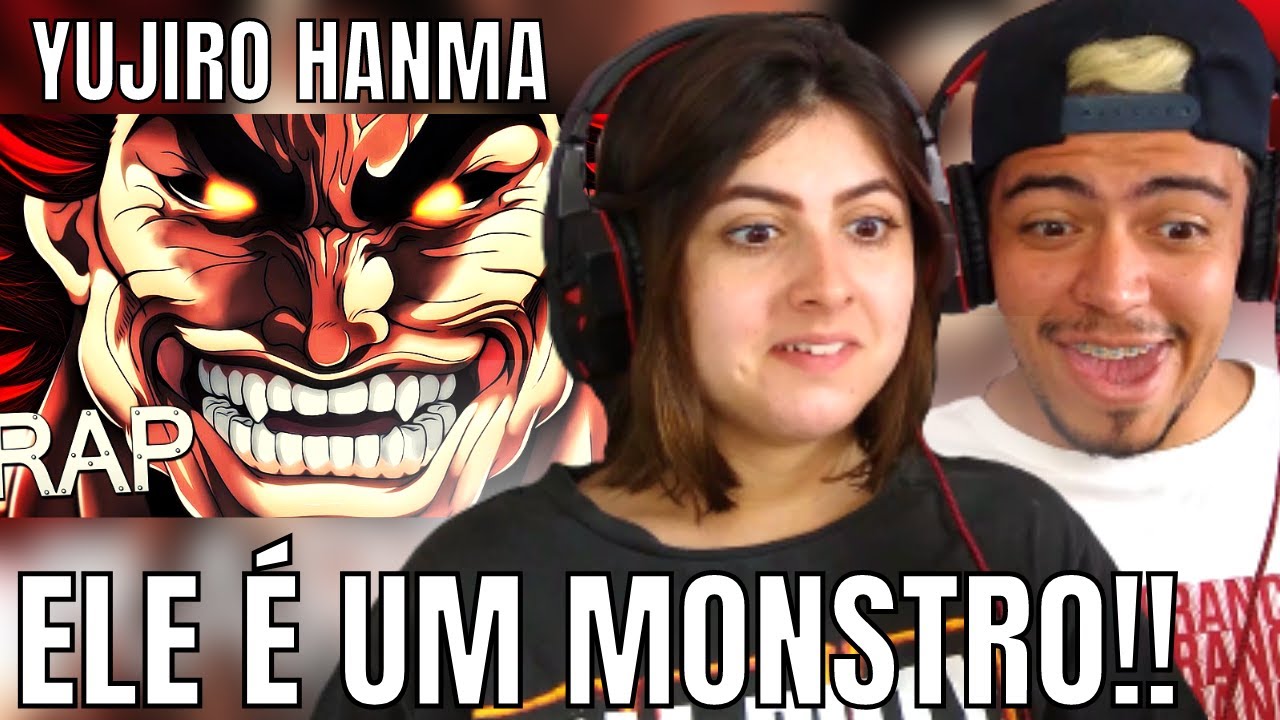 REAGINDO ao Rap do Yujiro Hanma (Modo Berserk) Baki the Grappler - O Ogro | Gabriza ♫
