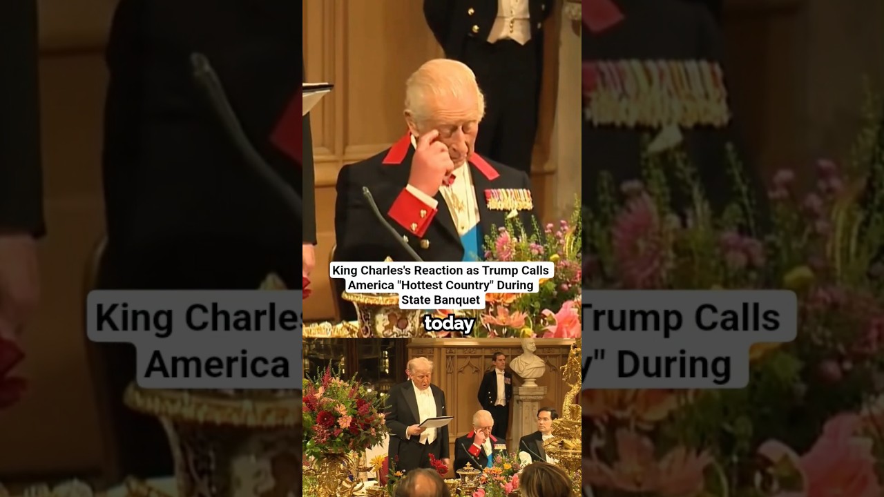 King Charles's Reaction as President Trump Calls America the 