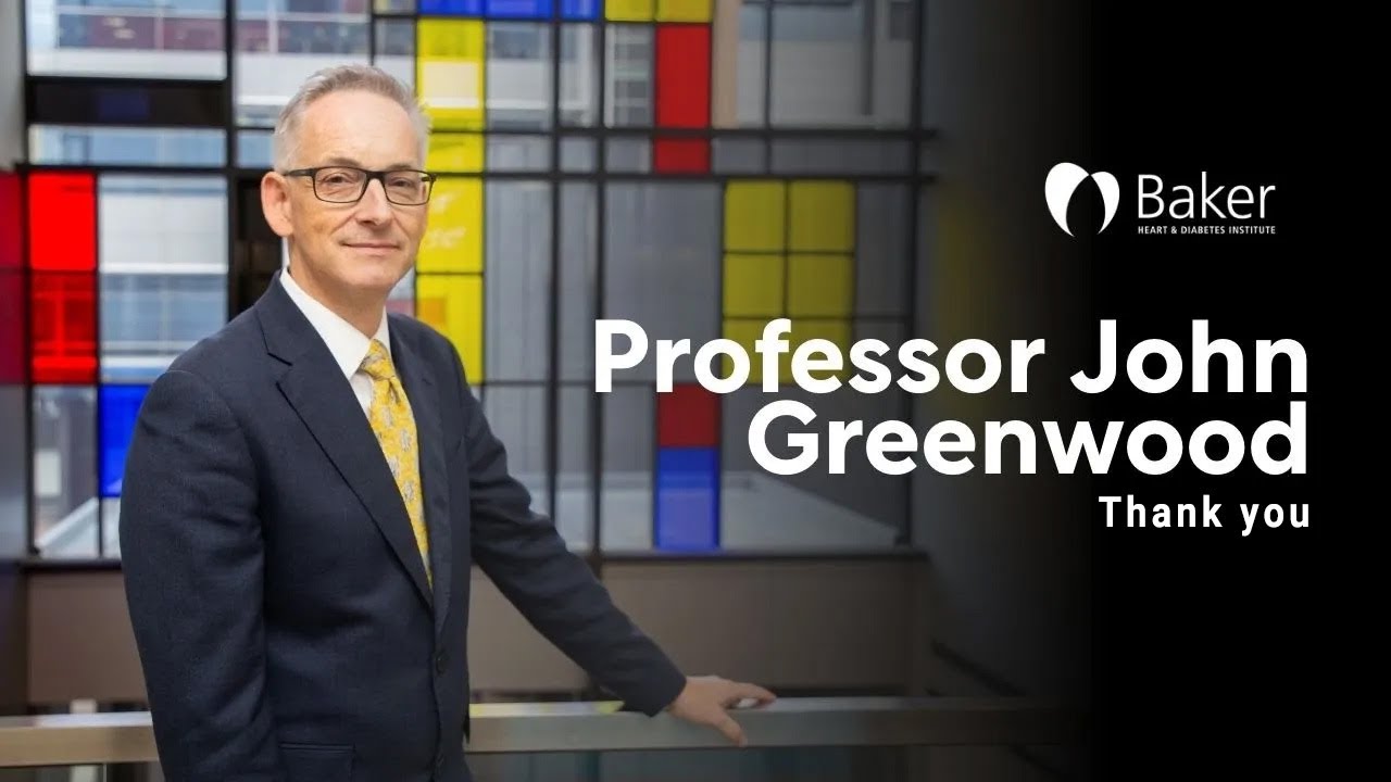 Thank you from Professor John Greenwood | Baker Institute